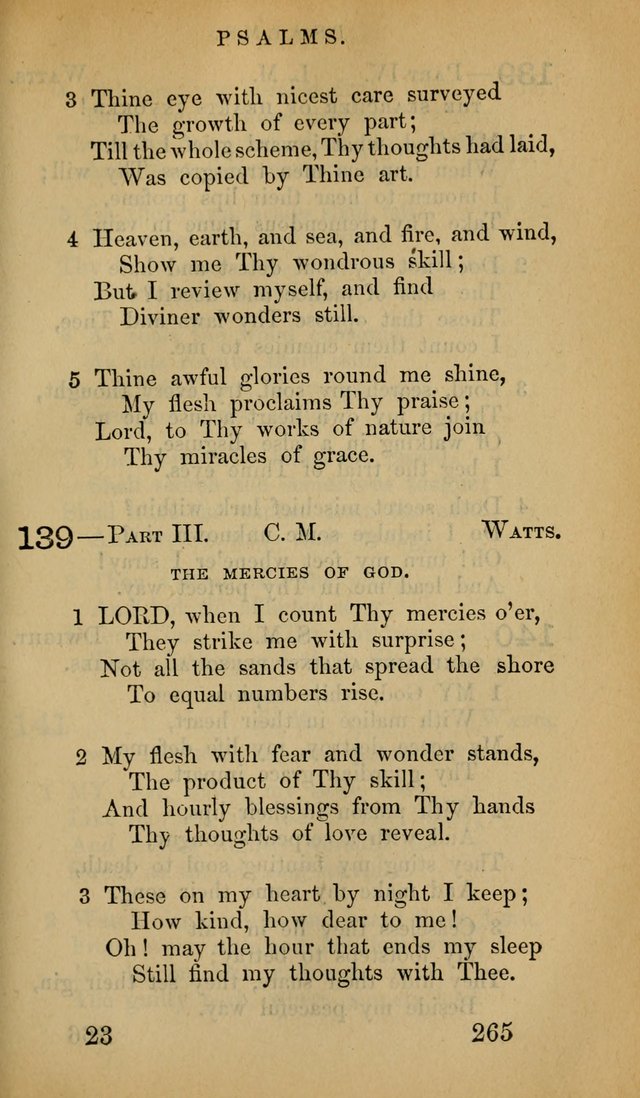 The Psalms and Hymns, with the Doctrinal Standards and Liturgy of the Reformed Protestant Dutch Church in North America page 273