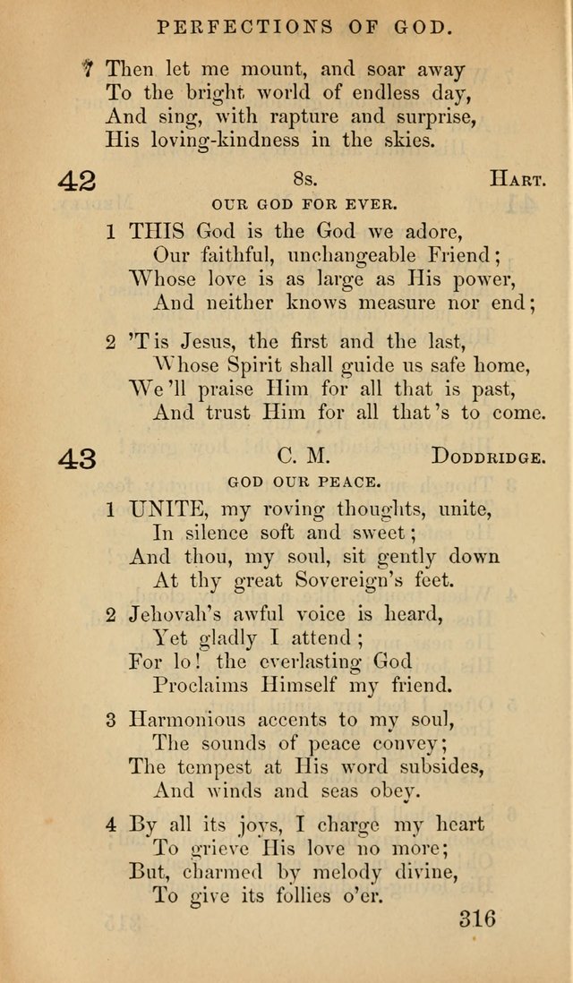 The Psalms and Hymns, with the Doctrinal Standards and Liturgy of the Reformed Protestant Dutch Church in North America page 324