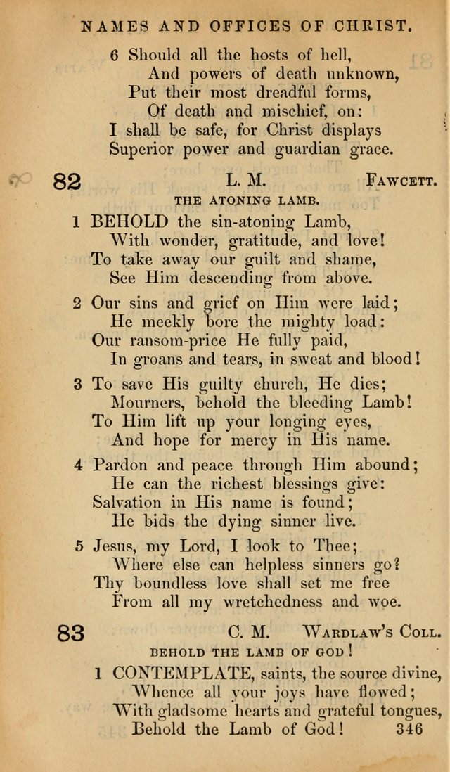 The Psalms and Hymns, with the Doctrinal Standards and Liturgy of the Reformed Protestant Dutch Church in North America page 354