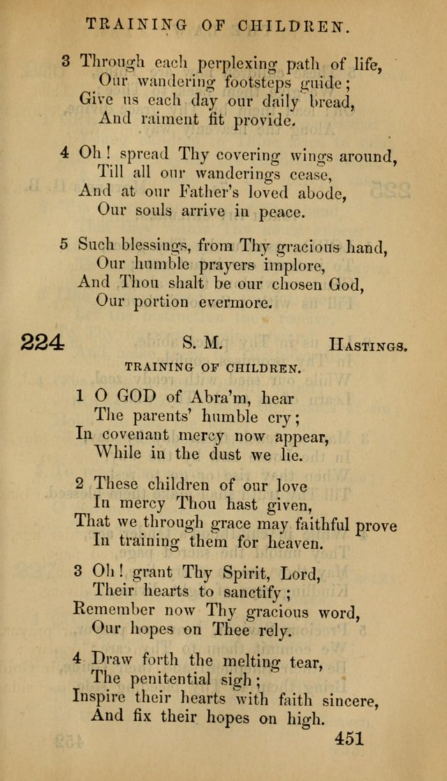 The Psalms and Hymns, with the Doctrinal Standards and Liturgy of the Reformed Protestant Dutch Church in North America page 459