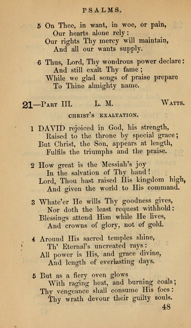 The Psalms and Hymns, with the Doctrinal Standards and Liturgy of the Reformed Protestant Dutch Church in North America page 56