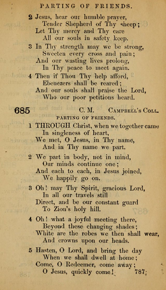 The Psalms and Hymns, with the Doctrinal Standards and Liturgy of the Reformed Protestant Dutch Church in North America page 795