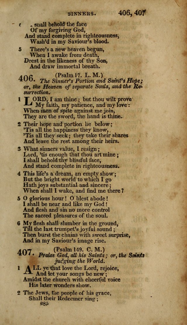 The Psalms and Hymns of Dr. Watts page 281
