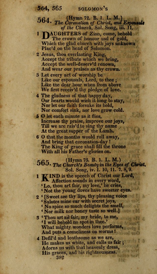 The Psalms and Hymns of Dr. Watts page 376