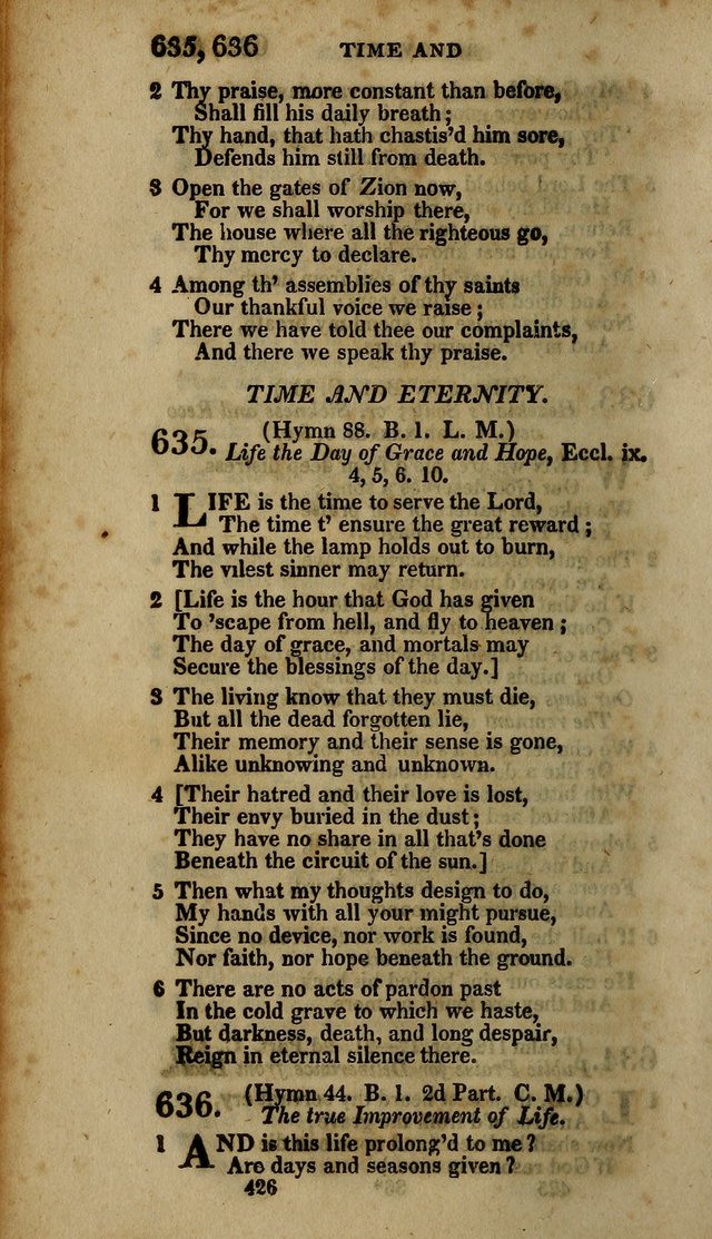 The Psalms and Hymns of Dr. Watts page 420