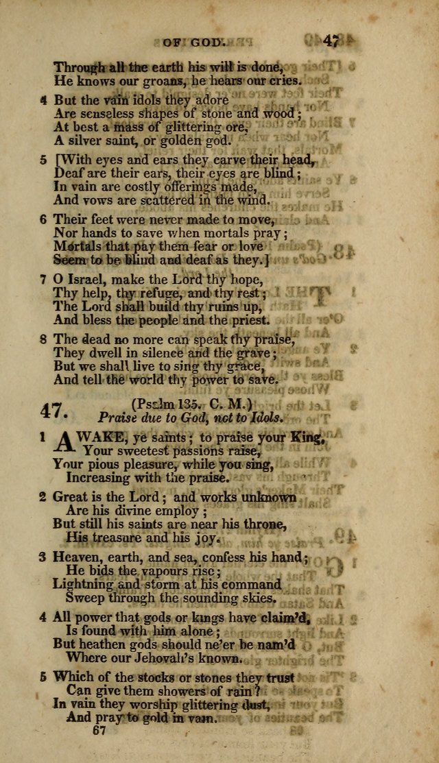 The Psalms and Hymns of Dr. Watts page 63