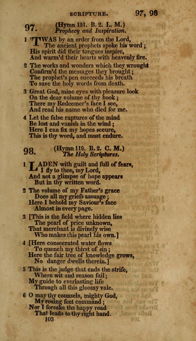 The Psalms and Hymns of Dr. Watts page 99