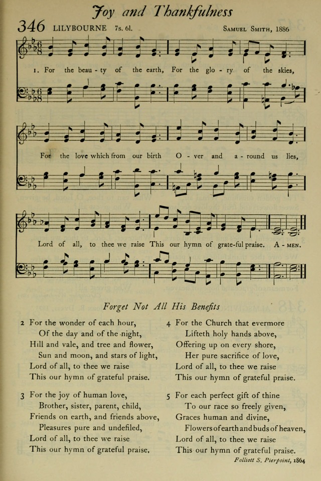 The Pilgrim Hymnal: with responsive readings and other aids to worship page 257