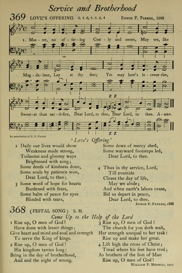 The Pilgrim Hymnal: with responsive readings and other aids to worship page 275
