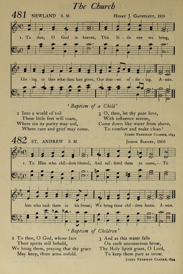 The Pilgrim Hymnal: with responsive readings and other aids to worship page 354