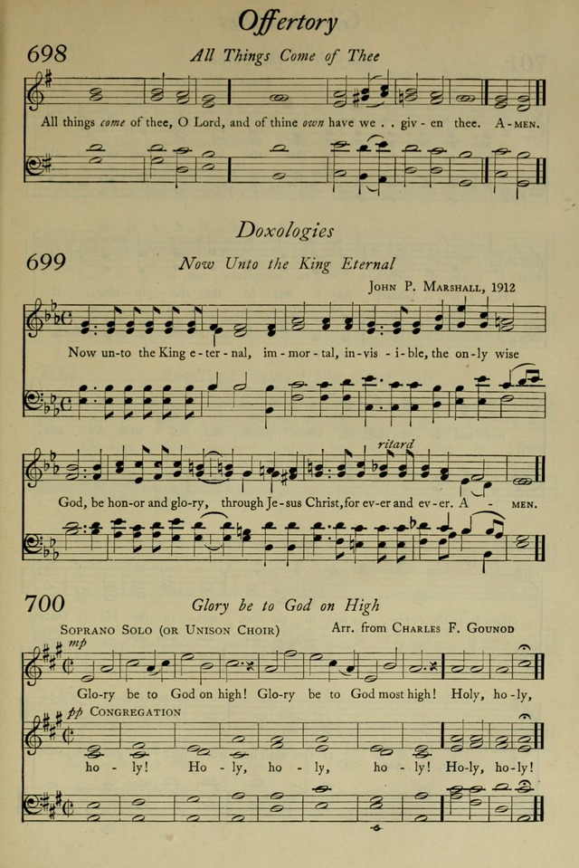 The Pilgrim Hymnal: with responsive readings and other aids to worship page 507