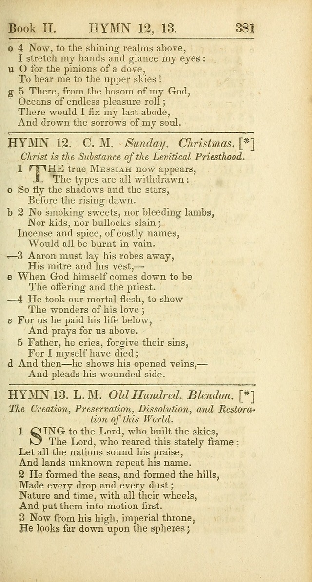 The Psalms, Hymns and Spiritual Songs of the Rev. Isaac Watts, D. D.:  to which are added select hymns, from other authors; and directions for musical expression (New ed.) page 331