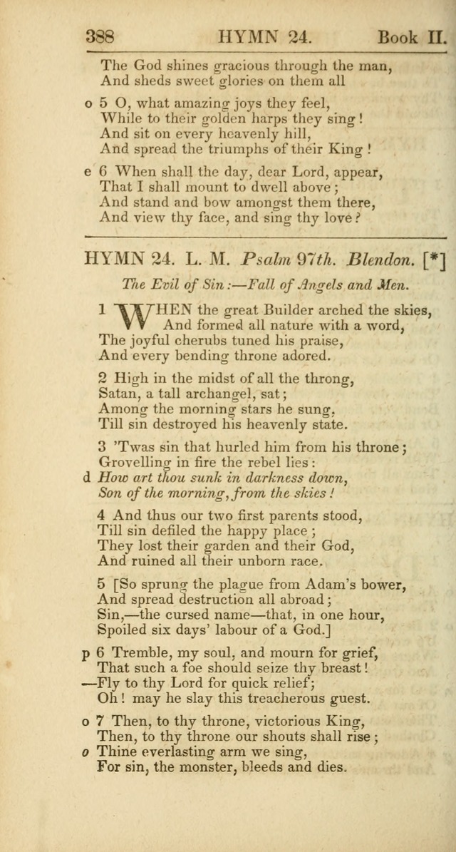 The Psalms, Hymns and Spiritual Songs of the Rev. Isaac Watts, D. D.:  to which are added select hymns, from other authors; and directions for musical expression (New ed.) page 338