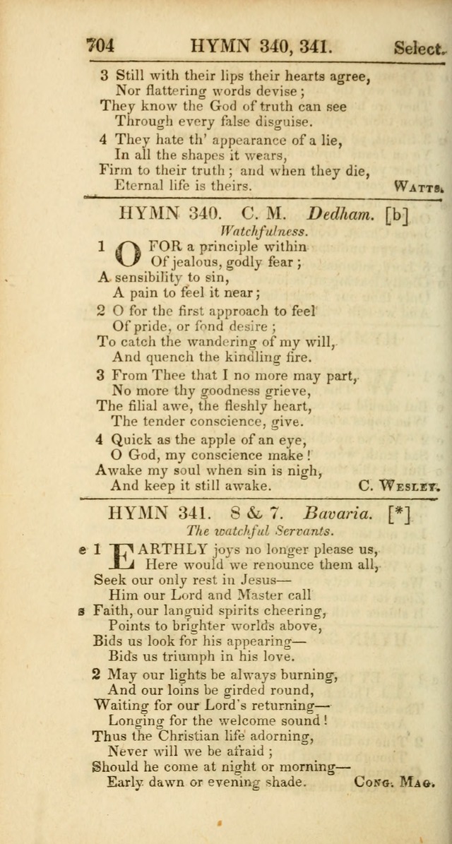 The Psalms, Hymns and Spiritual Songs of the Rev. Isaac Watts, D. D.:  to which are added select hymns, from other authors; and directions for musical expression (New ed.) page 650