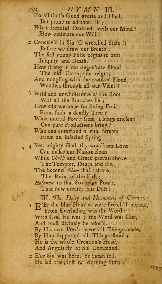 The Psalms, Hymns and Spiritual Songs of the Old and New Testament, faithully translated into English metre: being the New England Psalm Book (Rev. and Improved) page 330