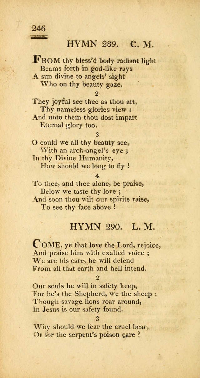 Psalms, Hymns and Spiritual Songs: selected and designed for the use of  the church universal, in public and private devotion; with an appendix, containing the original hymns omitted in the last ed. page 248