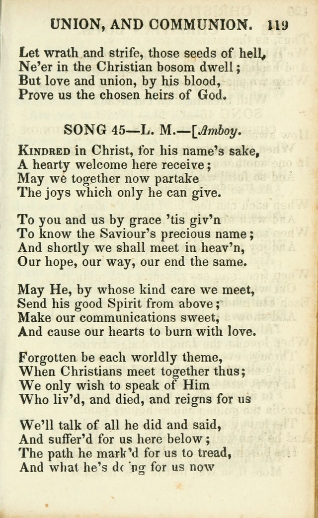Psalms, Hymns and Spiritual Songs, Original and Selected. (14th stereotype ed.) page 119
