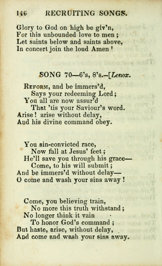 Psalms, Hymns and Spiritual Songs, Original and Selected. (14th stereotype ed.) page 146