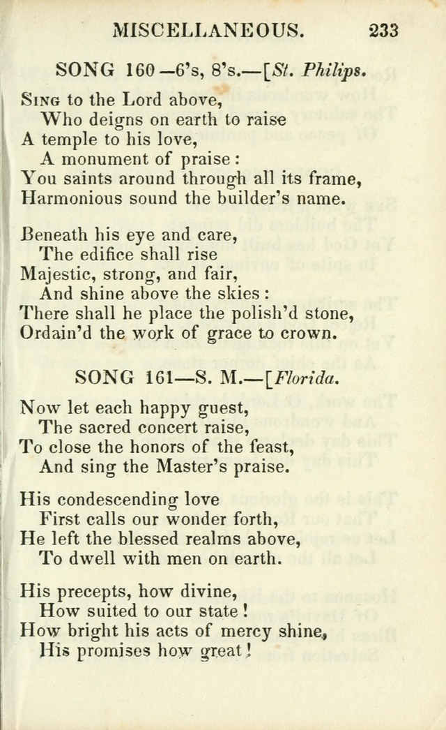 Psalms, Hymns and Spiritual Songs, Original and Selected. (14th stereotype ed.) page 233
