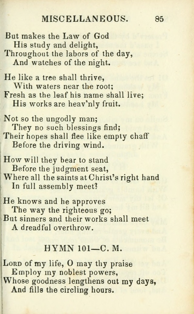 Psalms, Hymns and Spiritual Songs, Original and Selected. (14th stereotype ed.) page 341