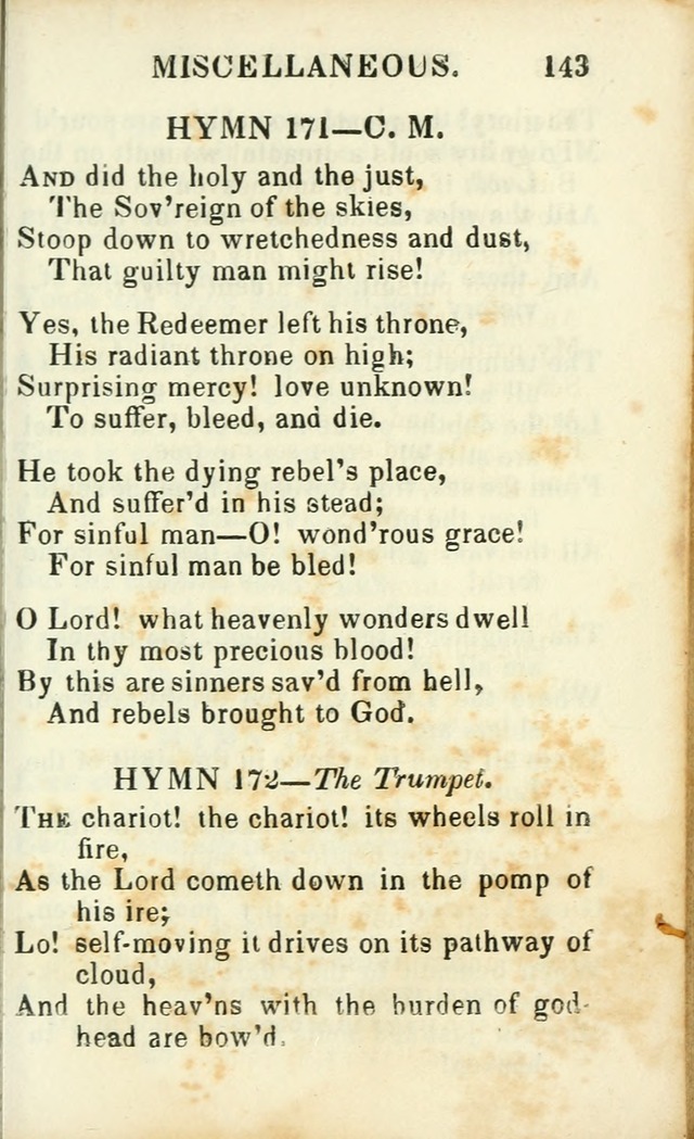 Psalms, Hymns and Spiritual Songs, Original and Selected. (14th stereotype ed.) page 401