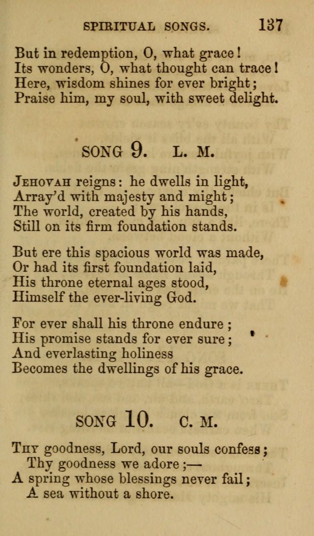Psalms, Hymns and Spiritual Songs, Original and Selected. (7th ed.) page 137