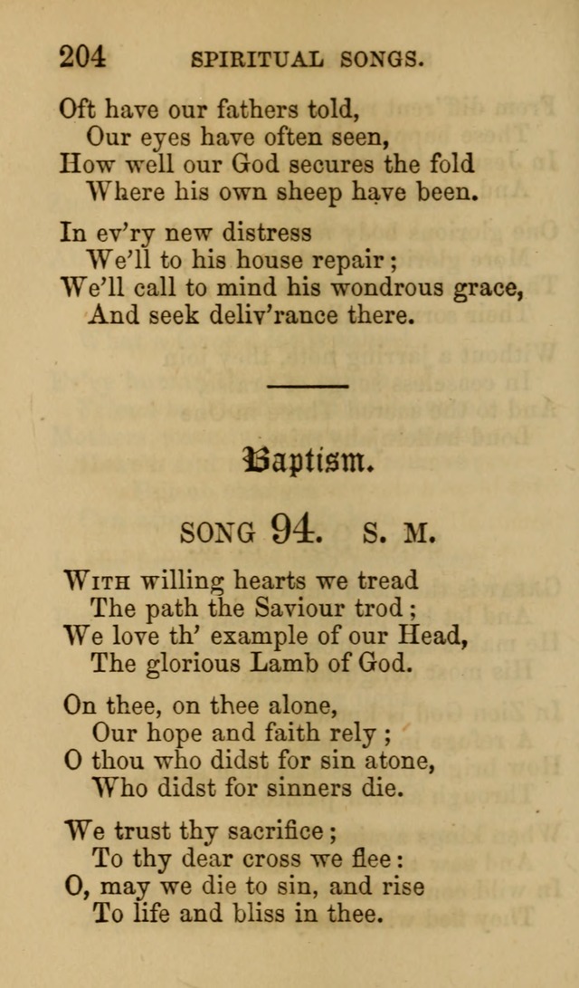 Psalms, Hymns and Spiritual Songs, Original and Selected. (7th ed.) page 204