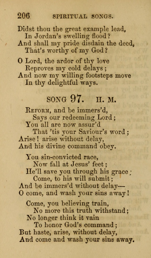Psalms, Hymns and Spiritual Songs, Original and Selected. (7th ed.) page 206
