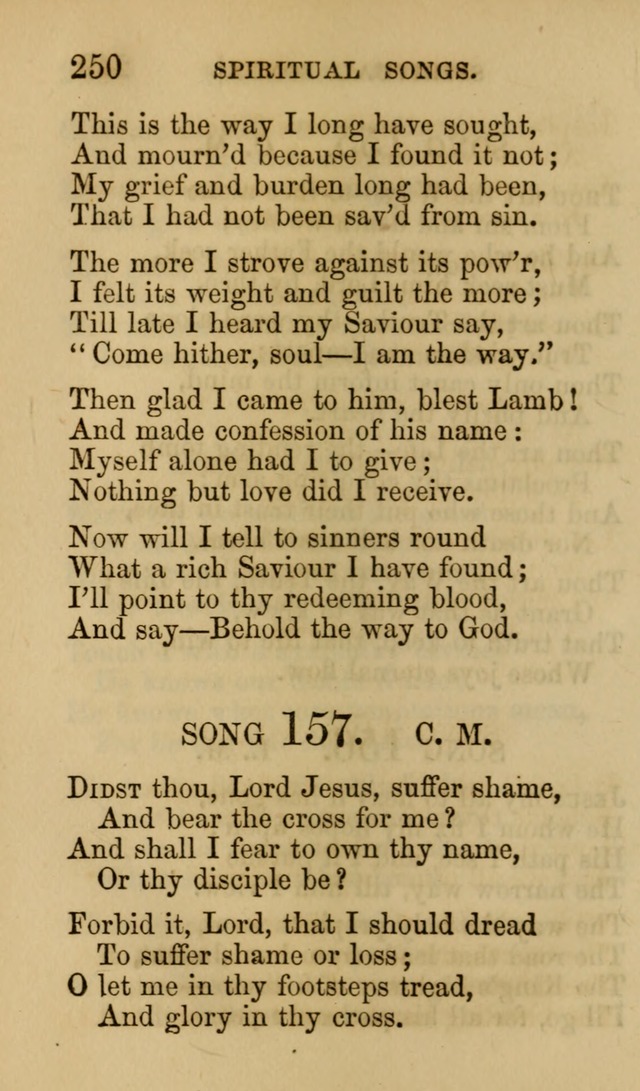 Psalms, Hymns and Spiritual Songs, Original and Selected. (7th ed.) page 250