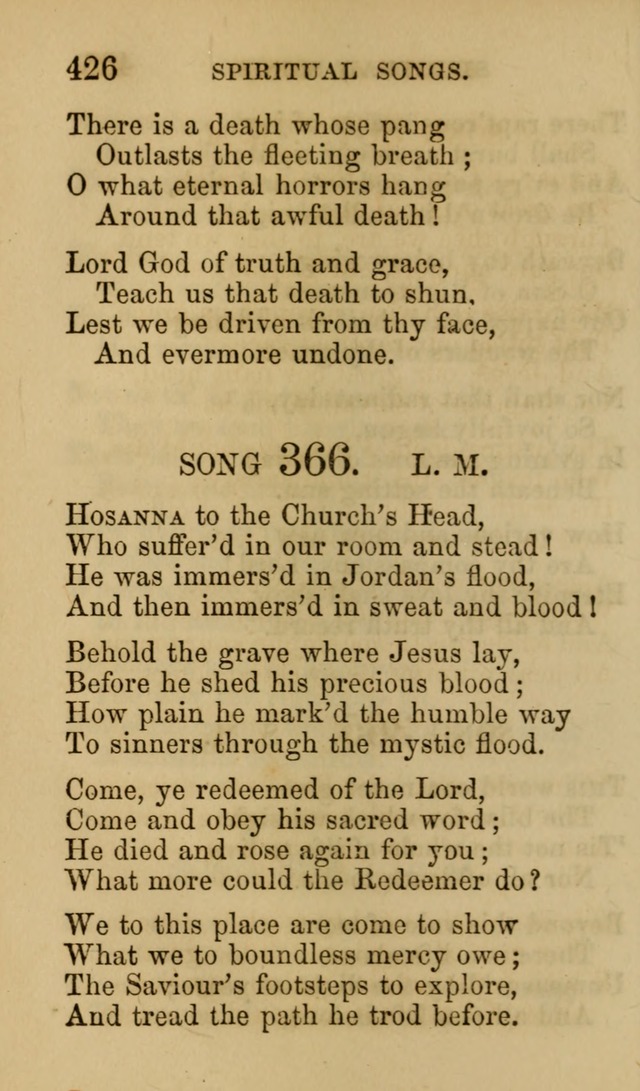 Psalms, Hymns and Spiritual Songs, Original and Selected. (7th ed.) page 426