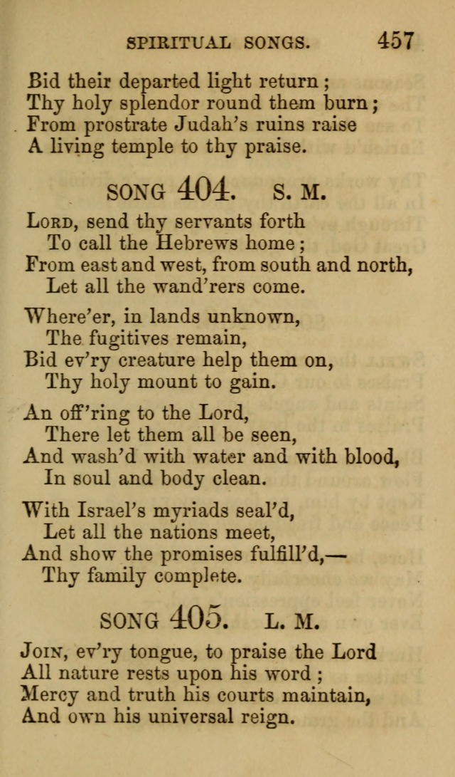 Psalms, Hymns and Spiritual Songs, Original and Selected. (7th ed.) page 457