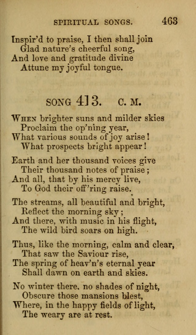 Psalms, Hymns and Spiritual Songs, Original and Selected. (7th ed.) page 463