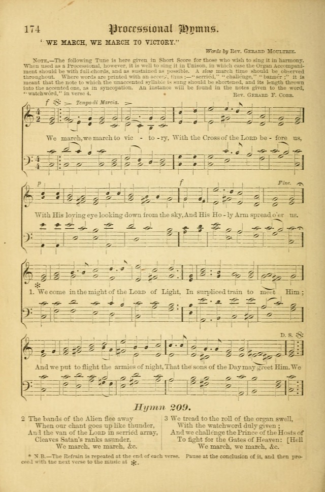The Parish hymnal: for "The service of song in the House of the Lord" page 181