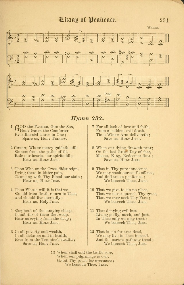 The Parish hymnal: for "The service of song in the House of the Lord" page 238