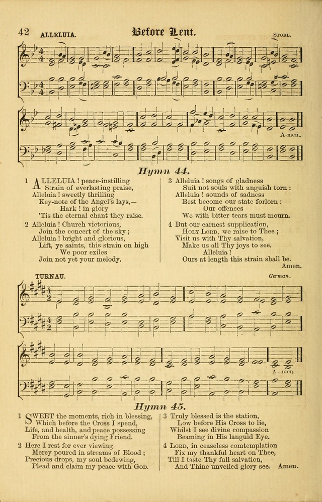 The Parish hymnal: for "The service of song in the House of the Lord" page 49