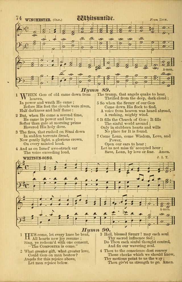 The Parish hymnal: for "The service of song in the House of the Lord" page 81