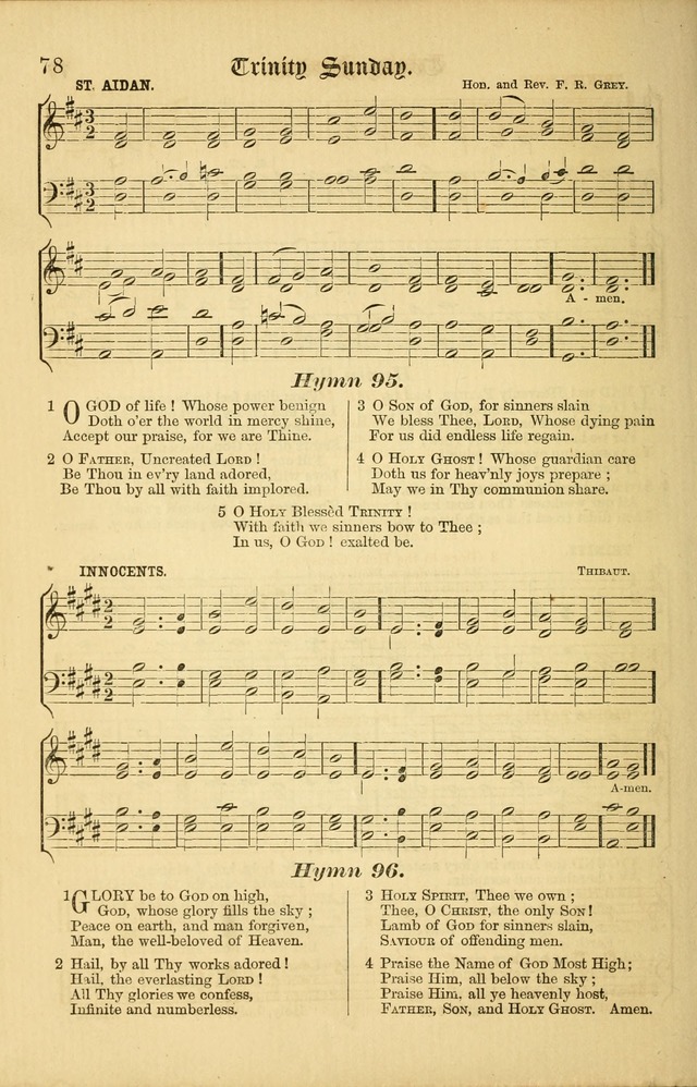 The Parish hymnal: for "The service of song in the House of the Lord" page 85