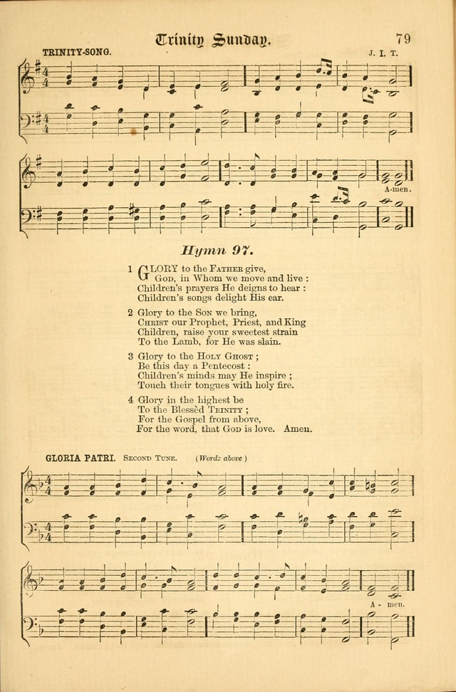The Parish hymnal: for "The service of song in the House of the Lord" page 86