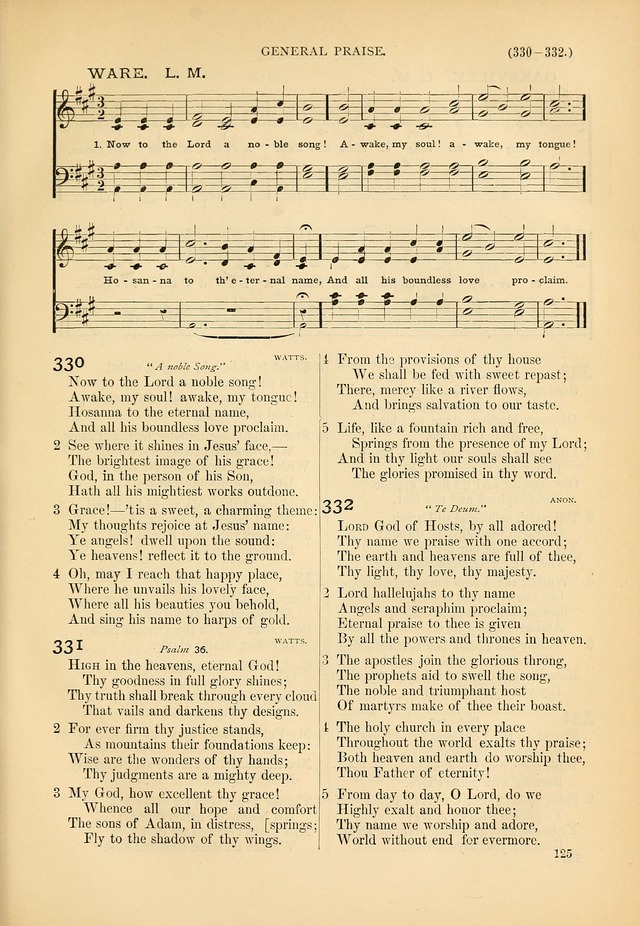 Psalms and Hymns and Spiritual Songs: a manual of worship for the church of Christ page 125