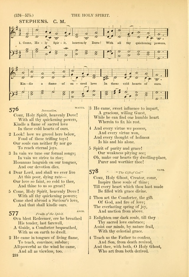 Psalms and Hymns and Spiritual Songs: a manual of worship for the church of Christ page 218