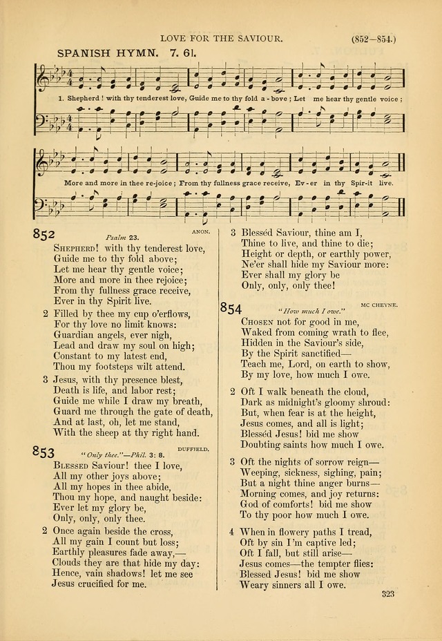 Psalms and Hymns and Spiritual Songs: a manual of worship for the church of Christ page 323