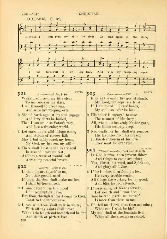 Psalms and Hymns and Spiritual Songs: a manual of worship for the church of Christ page 338