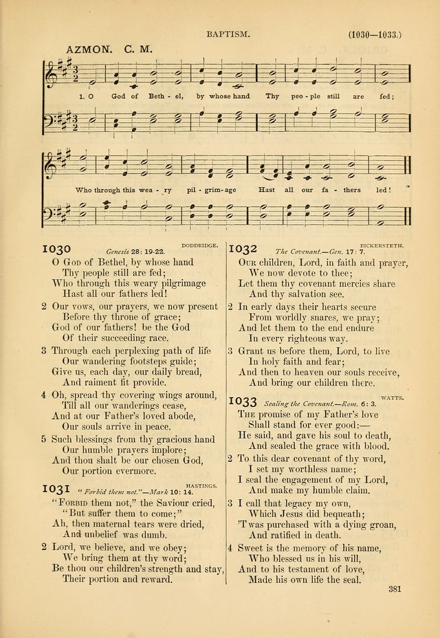 Psalms and Hymns and Spiritual Songs: a manual of worship for the church of Christ page 381