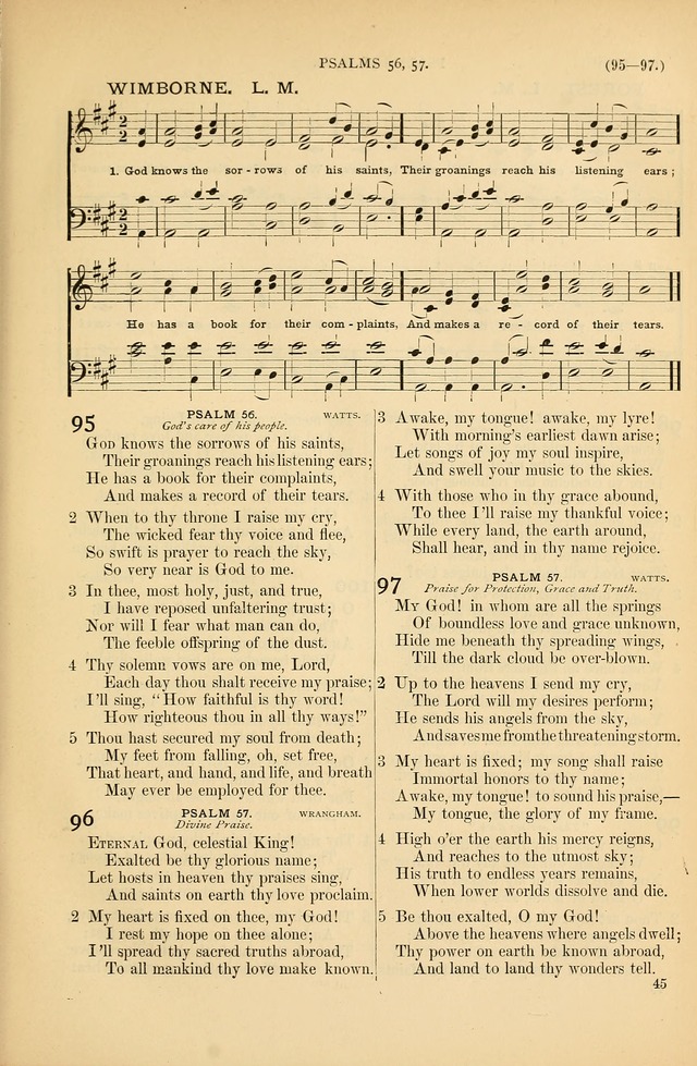 Psalms and Hymns and Spiritual Songs: a manual of worship for the church of Christ page 45