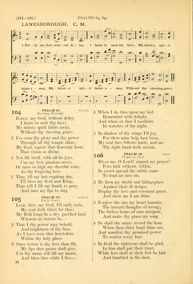 Psalms and Hymns and Spiritual Songs: a manual of worship for the church of Christ page 48