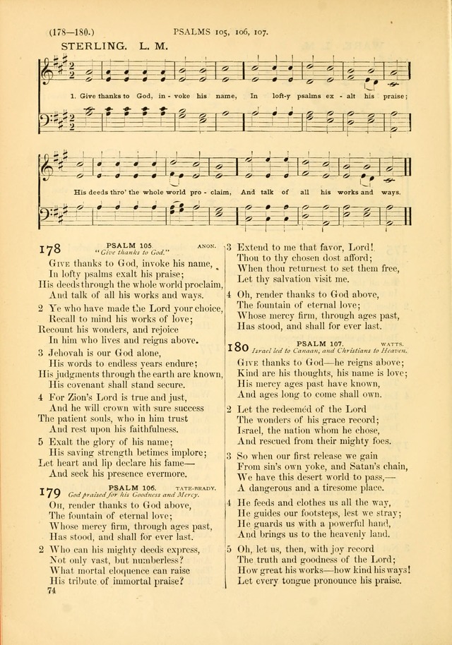 Psalms and Hymns and Spiritual Songs: a manual of worship for the church of Christ page 74