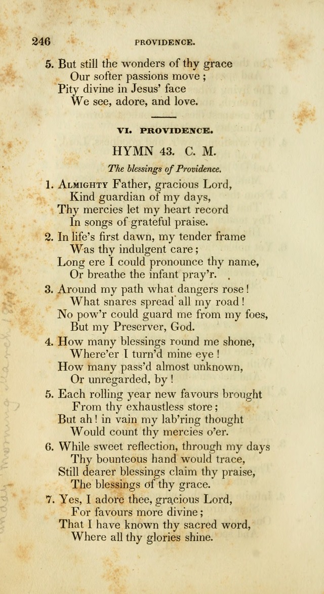 Psalms and Hymns, for the Use of the German Reformed Church, in the United States of America. (2nd ed.) page 249