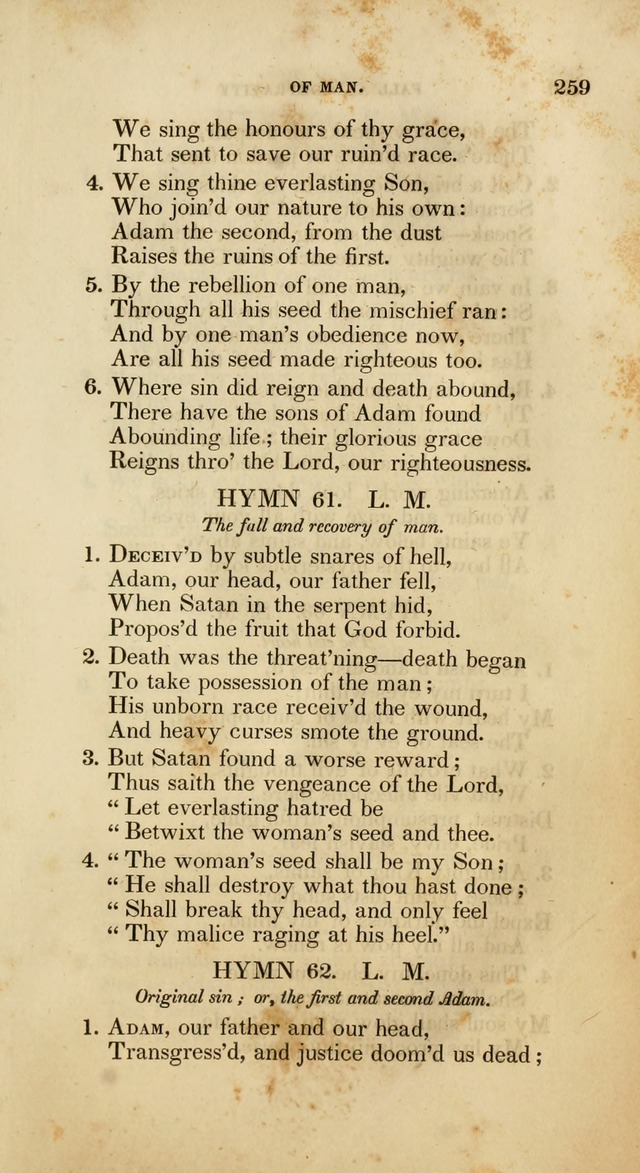 Psalms and Hymns, for the Use of the German Reformed Church, in the United States of America. (2nd ed.) page 262
