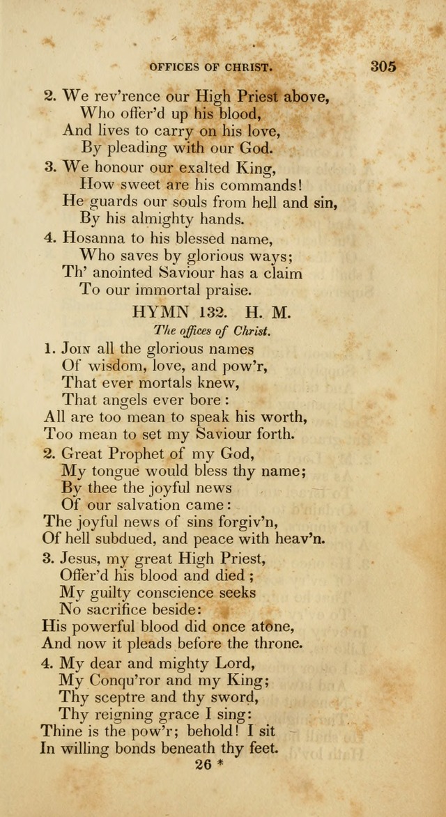 Psalms and Hymns, for the Use of the German Reformed Church, in the United States of America. (2nd ed.) page 308