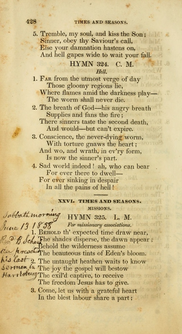 Psalms and Hymns, for the Use of the German Reformed Church, in the United States of America. (2nd ed.) page 431